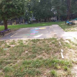 Salubrizarea terenului aferent/adiacent al instituției IET nr. 149