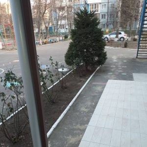 Terenurile aferente, adiacente ale IET nr. 149 sunt îngrijite, salubrizate