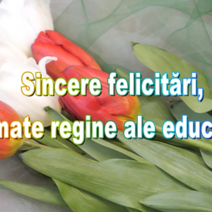 FELICITARE CU OCAZIA ZILEI DE 8 MARTIE